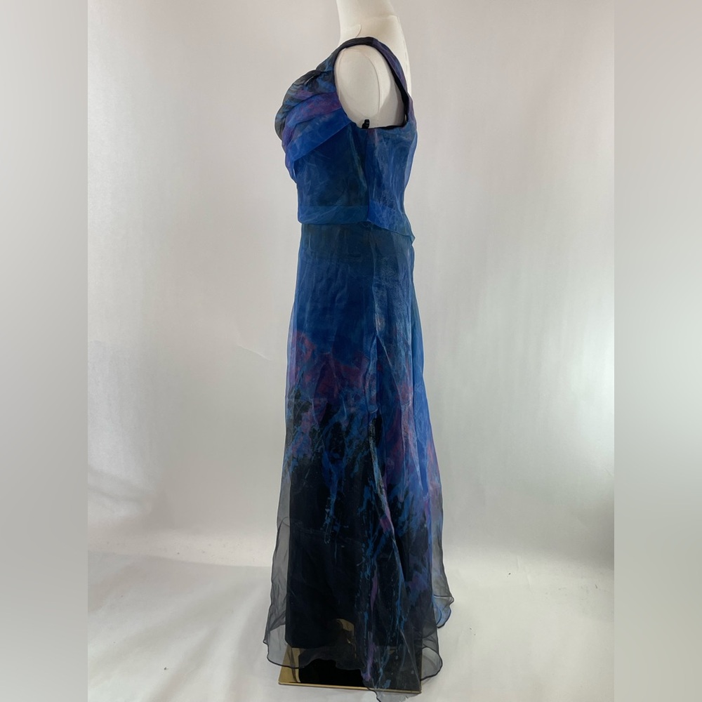 Rene Ruiz Collection, Blue Organza Gown, 4 - Picture 9 of 15